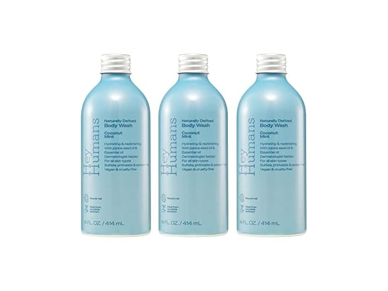 3Pk Coconut Mint Moisturizing Body Wash - Image 1