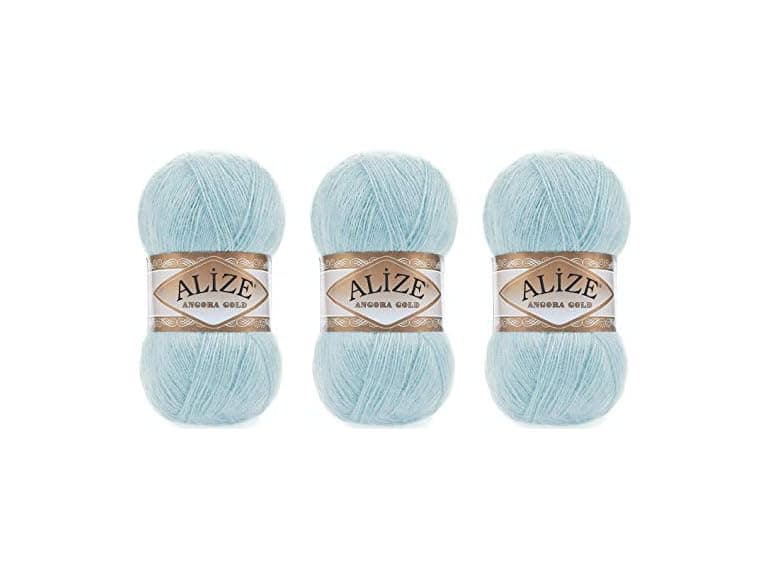 Alize Angora Gold Yarn 20% Wool 80% Acrylic - Image 1