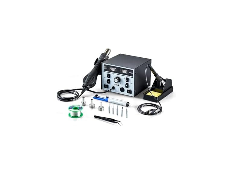 2-in-1 Hot Air Soldering Station - Image 1