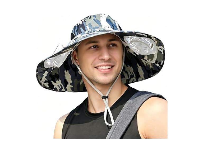 Byrotson Solar Fan Hat - Image 1