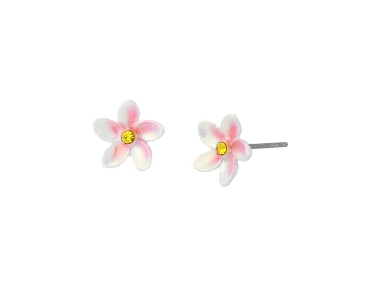 Betsey Johnson Women Jewelry Women's Earrings Pink - Image 1