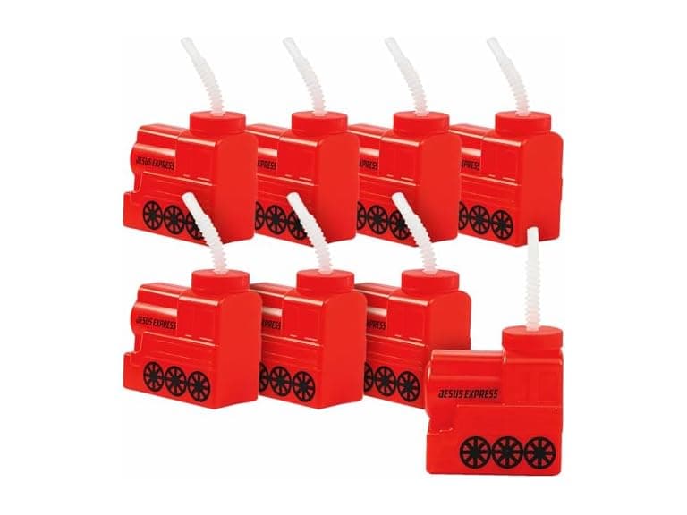 Fun Express 8 Pieces Railroad Cup - Image 1
