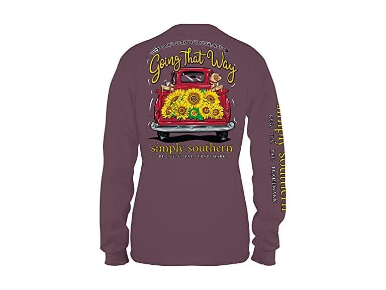 Simply Southern Youth Don't Look Back Not T-Shirt - Image 1