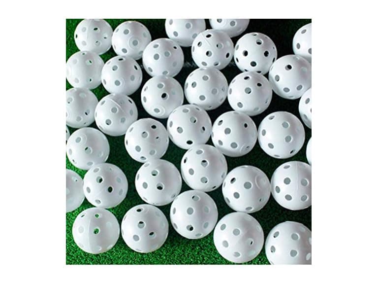 Adwikoso 50PC Plastic Golf Training Balls 42 Ball - Image 1