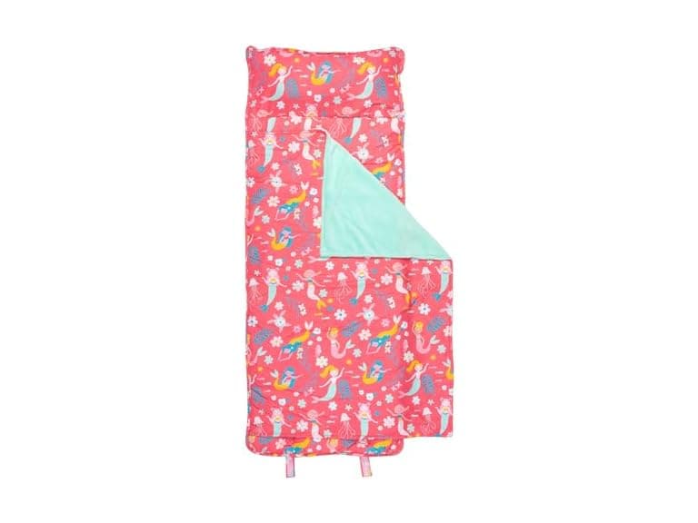 Stephen Joseph, Toddler All Over Print Nap Mat, Pink Mermaid - Image 1