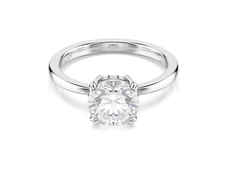 Swarovski Silver Stilla Cocktail Ring - Image 1