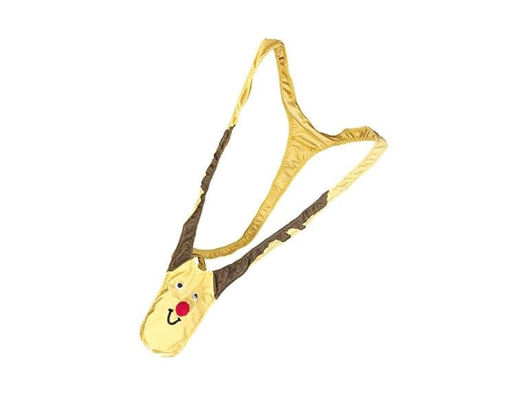 Orino Mankini Thong Christmas Reindeer - Image 1
