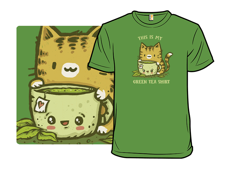 This Is My Green Tea Shirt - Image 1
