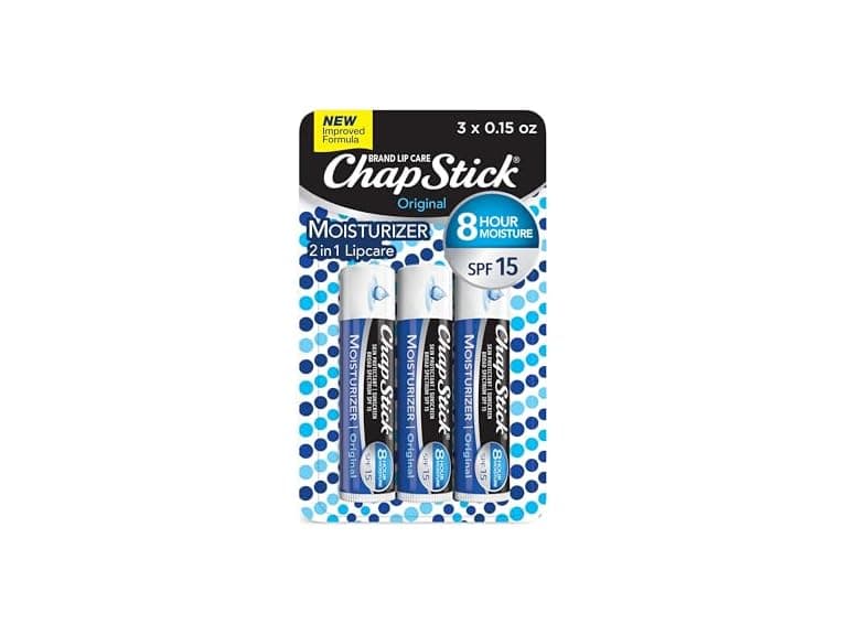 ChapStick Moisturizer Original Lip Balm Tubes - Image 1