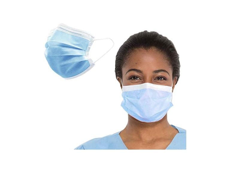 PARASOL Disposable Face Mask, 3 Ply, 10 Ct - Image 1