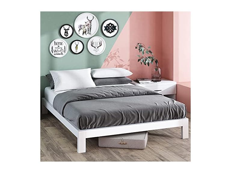Zinus Zinus Arnav Metal Platform Bed Frame, Wo - Image 1