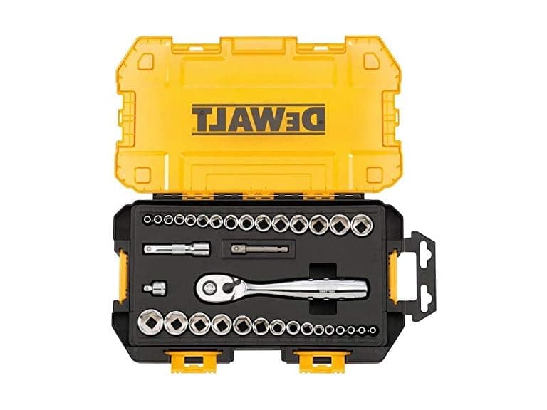 DEWALT DWMT73804 34pc 1/4' & 3/8 DR Socket Set - Image 1
