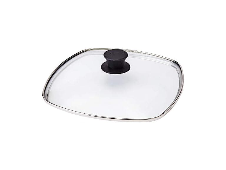Cuisinel Square Glass Lid, Grill Pan 10.5" - Image 1