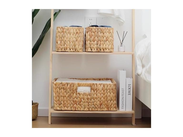 Suptinwear Handwoven Wicker Basket Set of 3 - Image 1