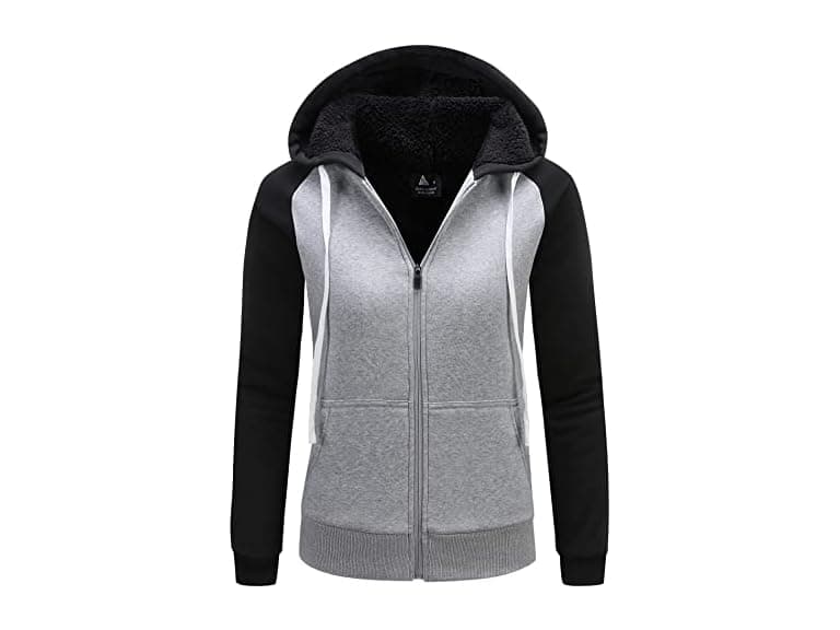 Zity Women (M) Hoodies Fleece Jacket Sweatshirt - Image 1