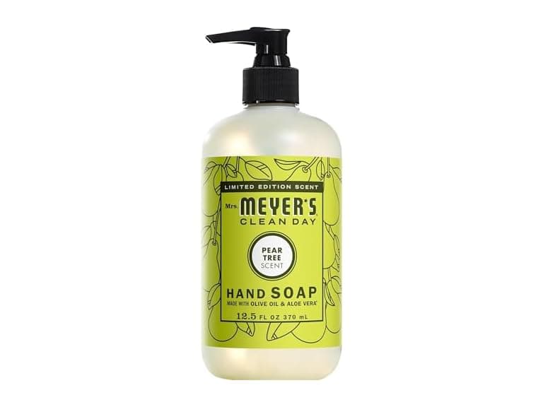 Mrs Meyers Pear Tree Hand Soap 12.5oz - Image 1