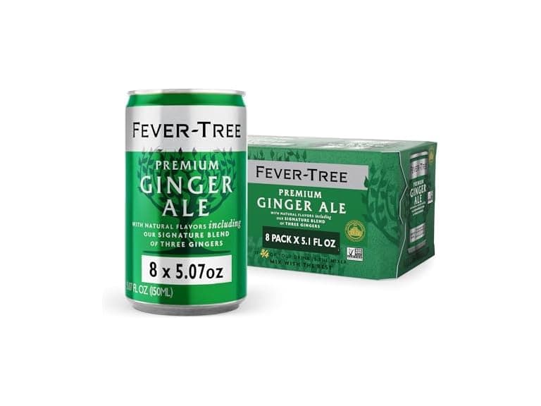 8PK Fever-Tree Ginger Ale – Premium Mixer - Image 1