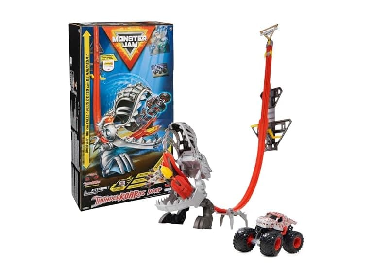 Monster Jam ThunderROARus Drop Playset - Image 1