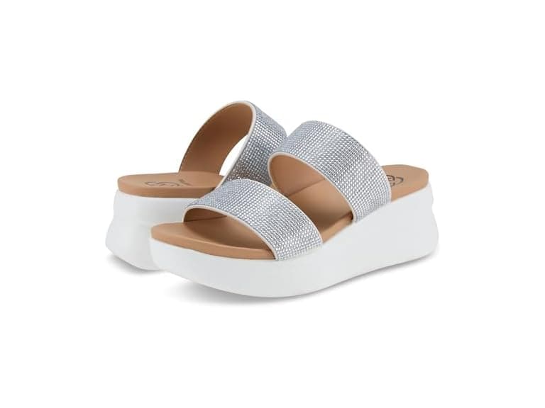Daisy Fuentes Fenway Wedge Sandals - Image 1