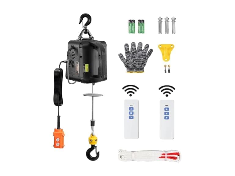 VEVOR 3-in-1 Electric Hoist Winch - Image 1