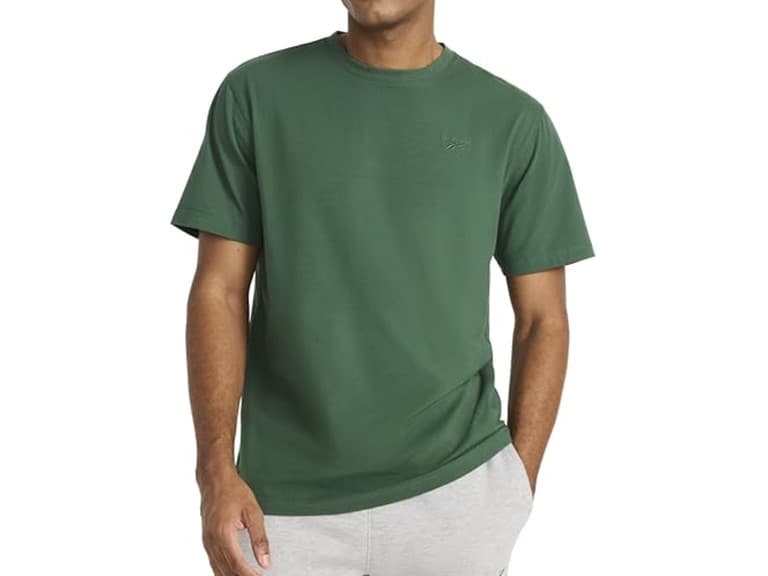 Reebok Mens Embroidery Crewneck T-Shirt - Image 1