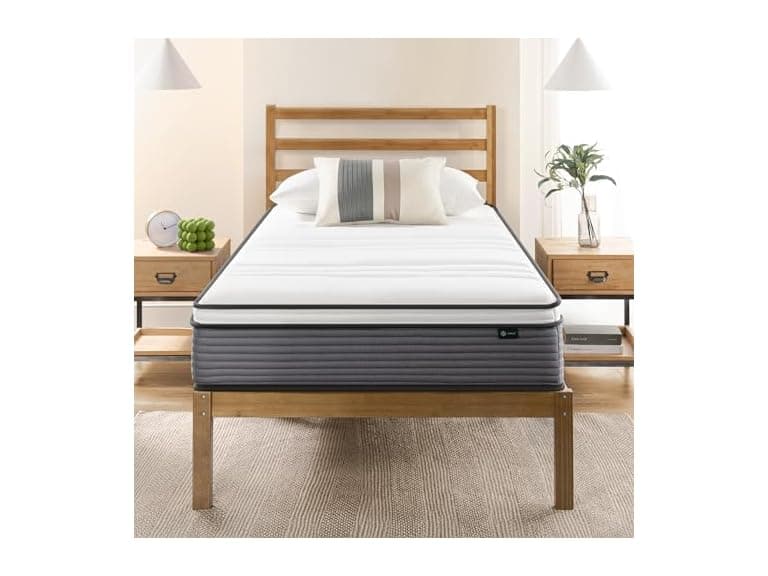 ZINUS 10 Inch True Support Hybrid Twin Mattress - Image 1