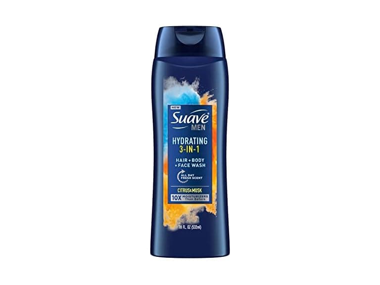 Suave Men 3in1 Body Wash Fresh Scent 18oz - Image 1