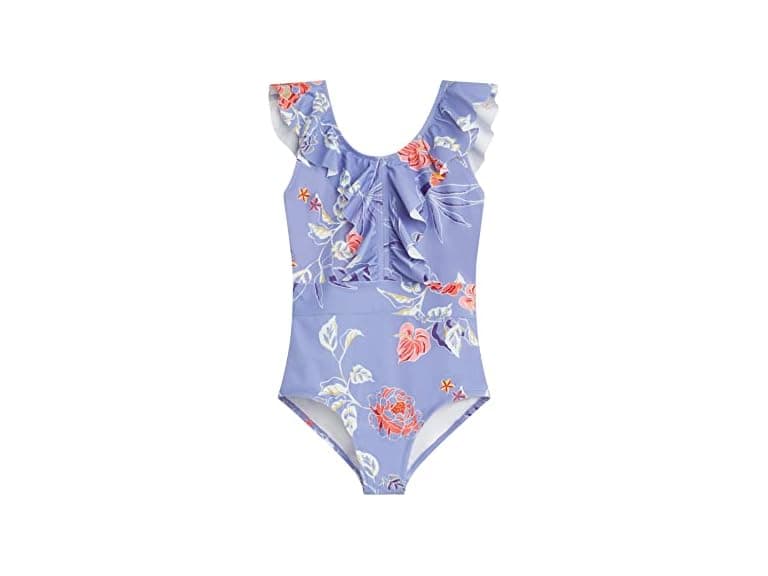Kanu Surf Girls Gianna Beach Sport Ruffle Swimsuit - Image 1
