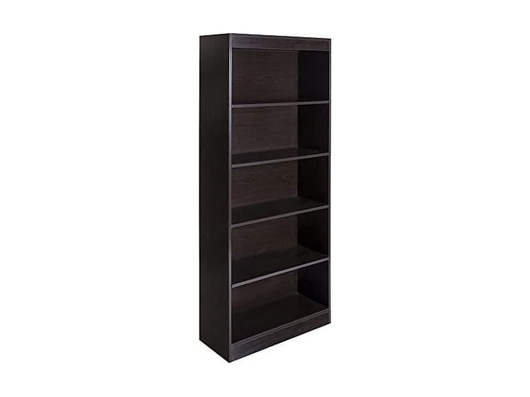 Essentials 5-Tier Book Shelf Espresso - Image 1