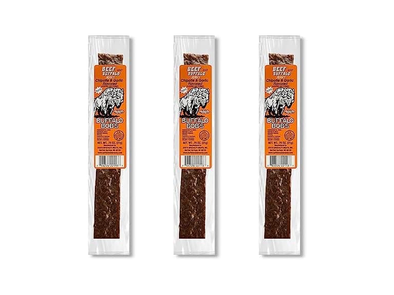 Buffalo Bob's Chipotle & Garlic Jerky- 3PK - Image 1