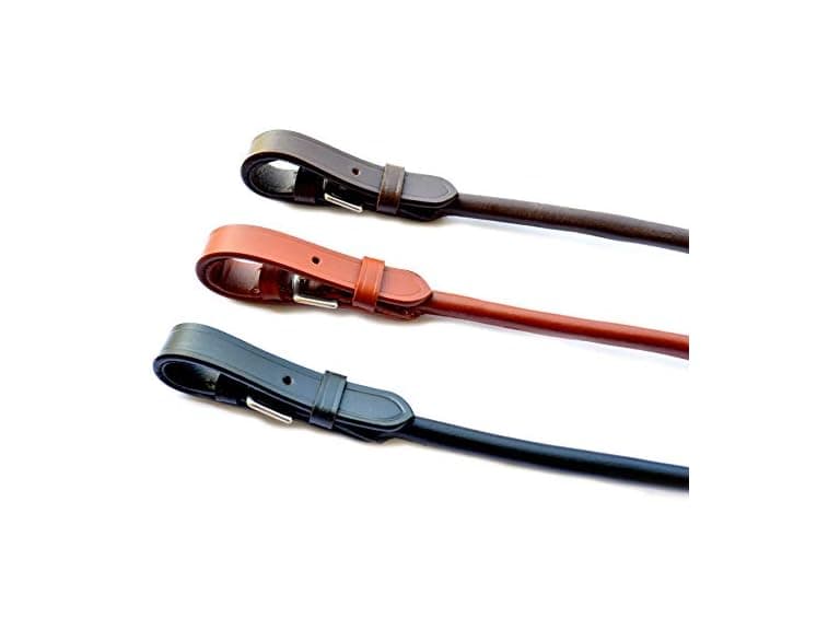 Sie English Saddle Grab Straps Brown) - Image 1