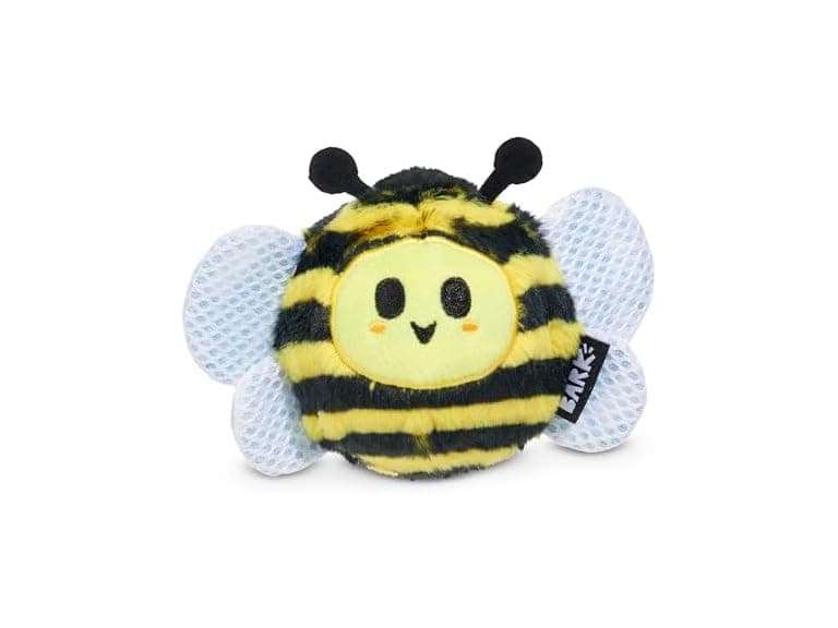 BarkBox Buzzy Body Dog Toy | Rip & Reveal Rubber Bee - Image 1