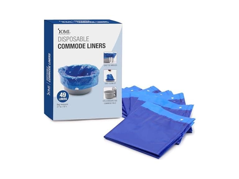 DMI Commode Liners 7pk - Image 1