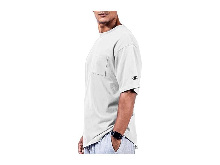 Champion Men (4XL) Crewneck Pocket Tee - Image 1