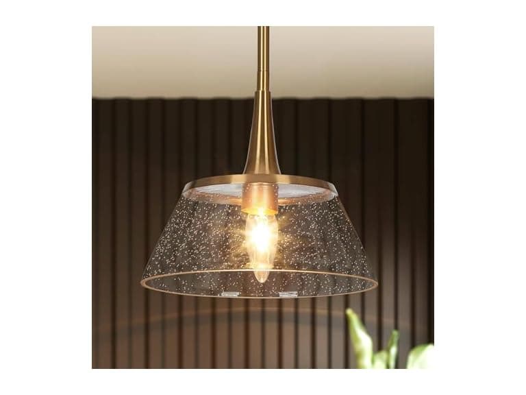Classy Leaves Gold Pendant Light - Image 1
