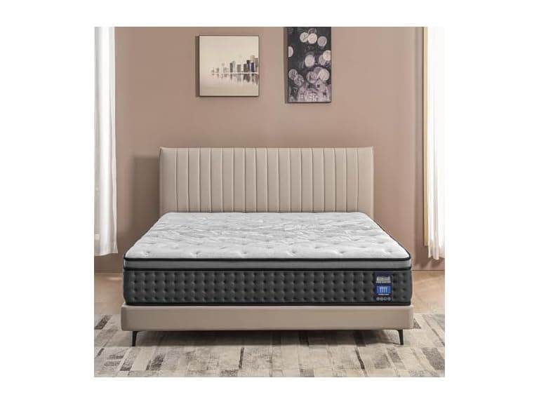 Full Mattress,12 Inch Hybrid Mattress - Image 1