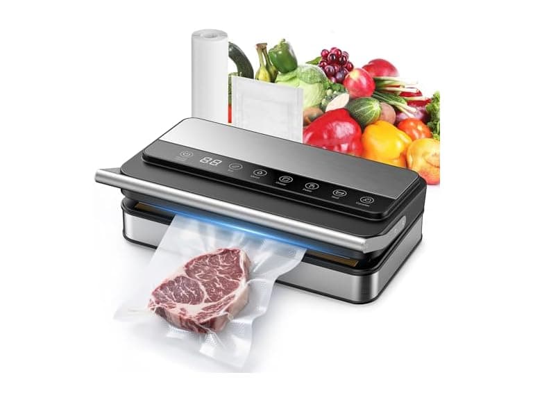 VUSIGN Vacuum Sealer Machine with Strong -85KPA Suction - Image 1
