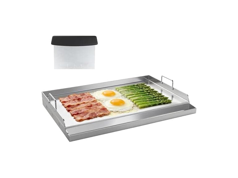 23"× 16" Nonstick Stainless Steel Griddle - Image 1