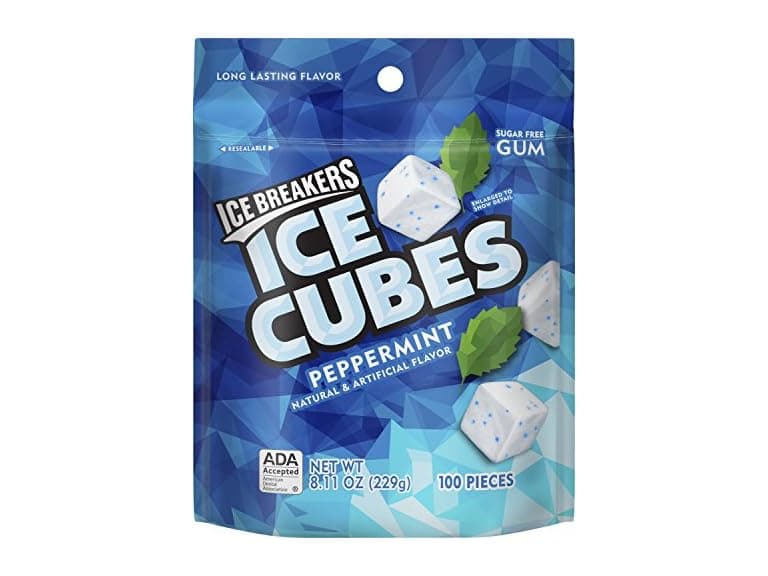 ICE BREAKERS ICE CUBES Sugar Free Gum - Image 1