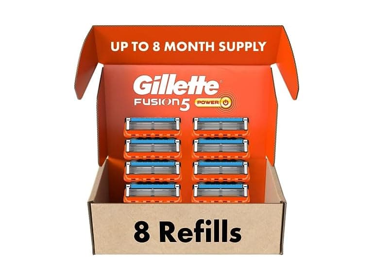 Gillette Fusion5 Power Blades 8 Count - Image 1