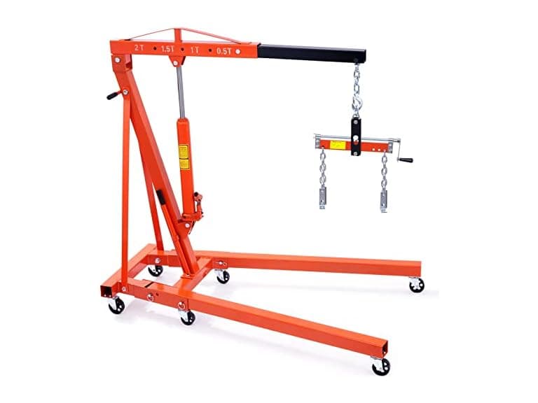 VEVOR Hydraulic Engine Hoist with Lever - Image 1