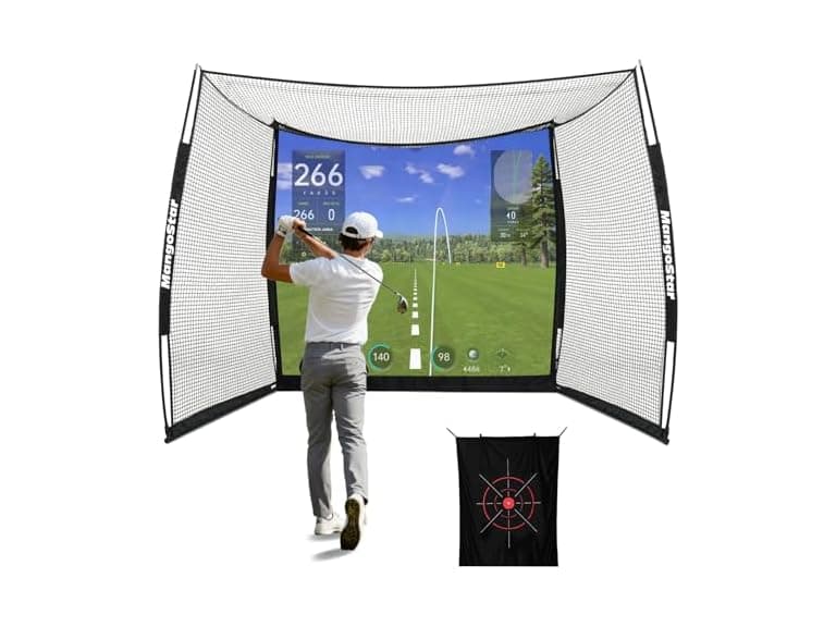 MangoStar 11x8ft Golf Hitting Net - Image 1