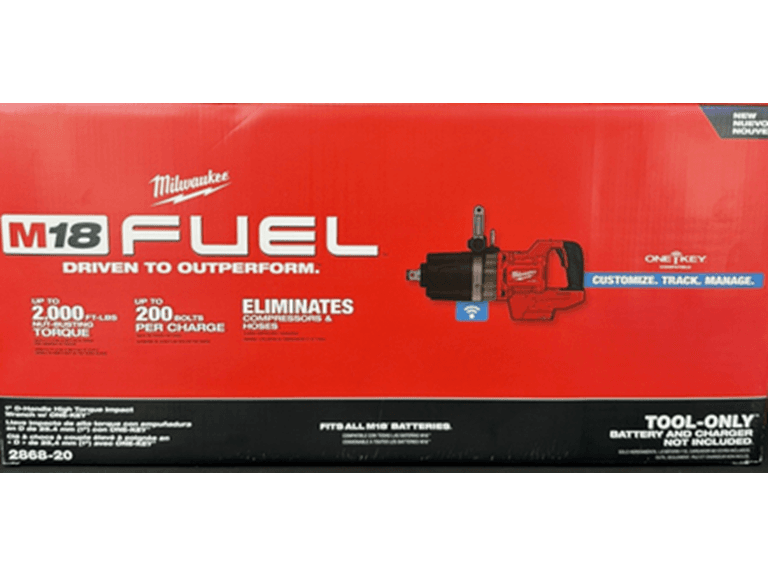 Milwaukee 2868-20 M18 FUEL 1" D-Handle HT Impact Wrench - Image 1