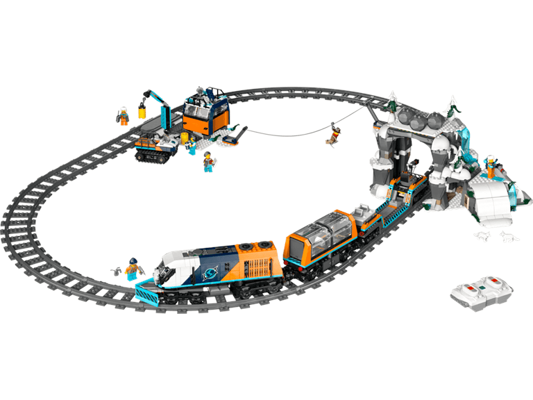 Lego Explorers' Arctic Polar Express Train - Image 1