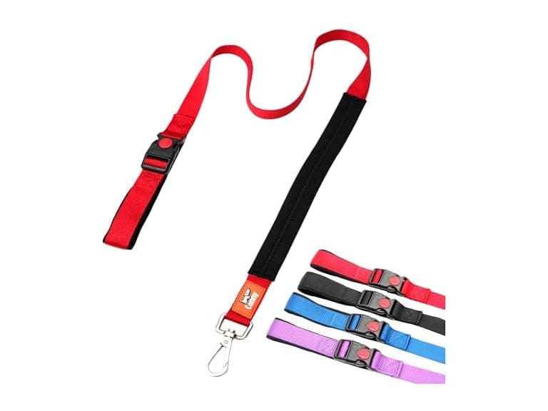 Canny Connect Leash - Anti Pull Dog Leash, Red - Image 1