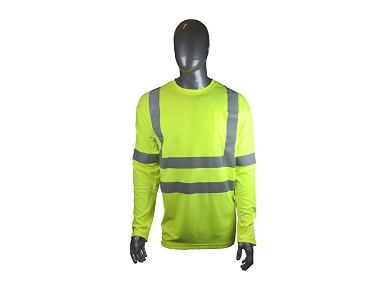 West Chester 47408 Hi-Vis Standard Safety Long Sleeve Shirt - Image 1