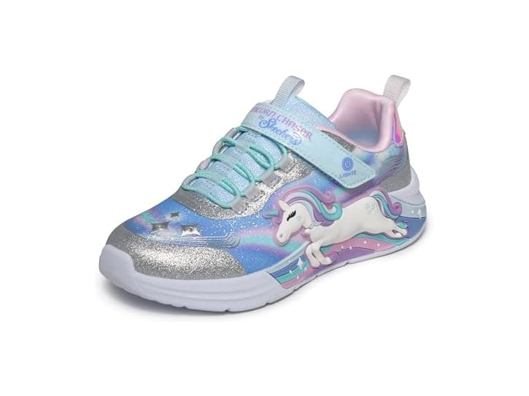 Skechers Kid's S Lights: Unicorn Chaser Shoes - Image 1
