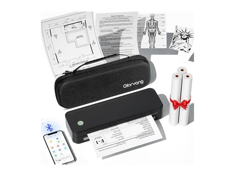 Gloryang Inkless Portable Printer (Open Box) - Image 1