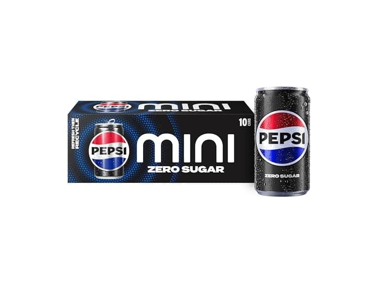 Pepsi Zero Mini Cans 7.5oz (10pk) - Image 1