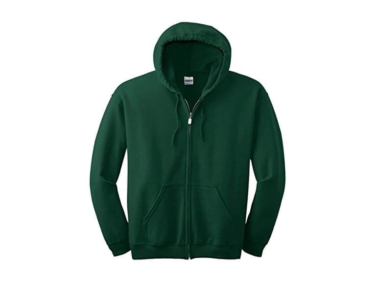 Gildan (M) Full Zip Hooded Sweatshirt - Image 1
